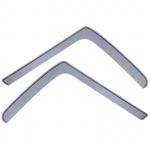 Wind deflector rain guard wind protection black for Mercedes Sprinter W907 from 18