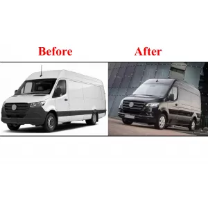 LED Headlights suitable for Mercedes Sprinter III W907 W910 (2019-2027) for Halogen-image-6341862