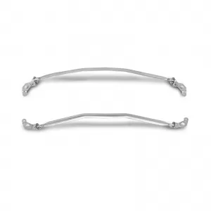 Aluminum front strut brace polished suitable for BMW 1 Series E81 E82 E87 petrol models from 04
