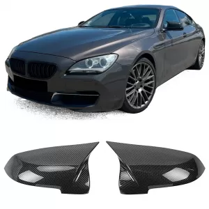 image-14-Replacement mirror caps carbon look suitable for BMW F10 F11 F06 F012 F13 F01 F02