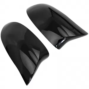 Replacement mirror caps gloss black suitable for BMW X3 F25 X4 F26 X5 F15 X6 F16