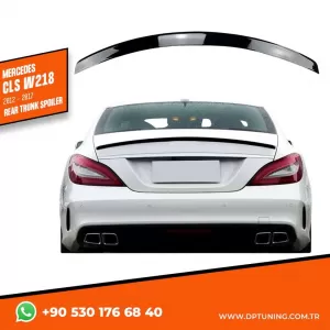 image-20-CLS W218 hátsó csomagtér spoiler zongoralakk fekete ABS / 2012-2017