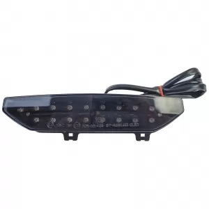 Motorcycle LED Tail Light Clear Glass Smoke for Kawasaki Ninja ZX-6R 07-08