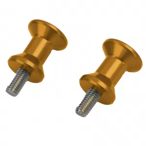 Keiti Aluminum Bobbins Swingarm Protector Stand Adapter Set M8 Gold