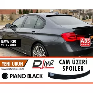 image-36-F30 ACS hátsó tető spoiler Piano Black ABS / 2012-2018