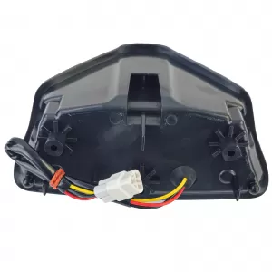 Motorcycle LED tail light rear light chrome clear lens for Suzuki GSX-R 600/750/1000