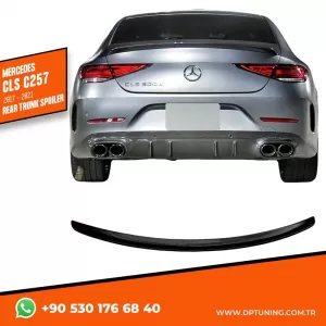image-41-CLS C257 hátsó csomagtér spoiler zongoralakk fekete ABS / 2017-2021