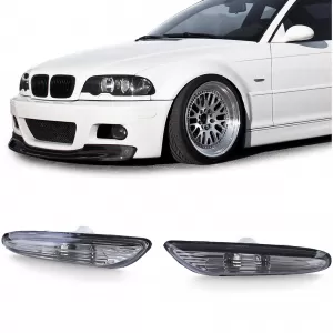 image-56-Oldalsó irányjelző Fekete Füstös BMW 3-as E46 00-01 5-ös sorozat E60 E61 X3 E83