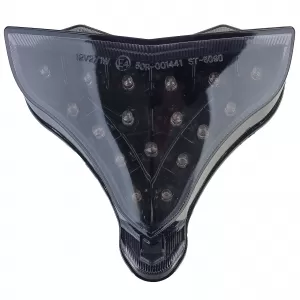 Motorcycle LED Tail Light Clear Glass Smoke for Yamaha YZF R1 RN22 09-14