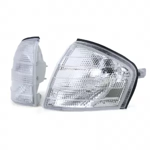 Indicator white pair for Mercedes C-Class W202 Sedan S202 Estate T-Model 93-01