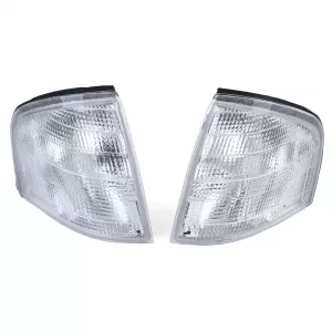 Indicator white pair for Mercedes C-Class W202 Sedan S202 Estate T-Model 93-01