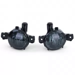 Clear glass fog lights black smoke suitable for BMW E81 E87 X3 E83 X5 E70