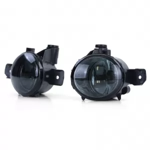 Clear glass fog lights black smoke suitable for BMW E81 E87 X3 E83 X5 E70