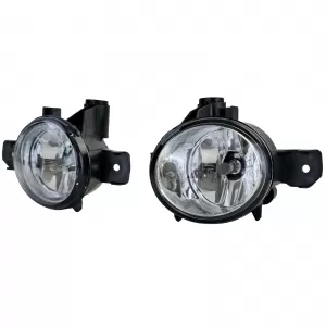 Clear glass fog lights for 1 Series BMW E81 E82 E87 E88 X3 E83 X5 E70
