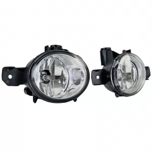 Clear glass fog lights for 1 Series BMW E81 E82 E87 E88 X3 E83 X5 E70