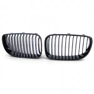 Sport front grille gloss black for 1 Series BMW E81 E82 E87 E88 from 2007