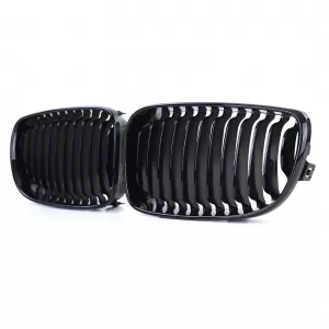 Sport front grille gloss black for 1 Series BMW E81 E82 E87 E88 from 2007