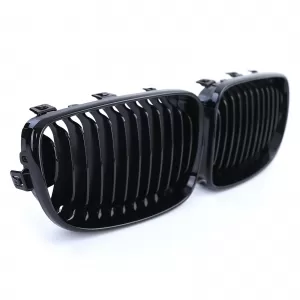 Sport front grille gloss black for 1 Series BMW E81 E82 E87 E88 from 2007