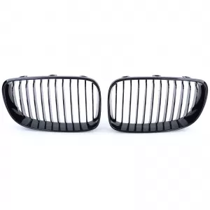 Sport front grille gloss black for 1 Series BMW E81 E82 E87 E88 from 2007
