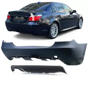 image-36-Sport hátsó lökhárító + fényes diffúzor BMW E60 sedan 03-07 típushoz