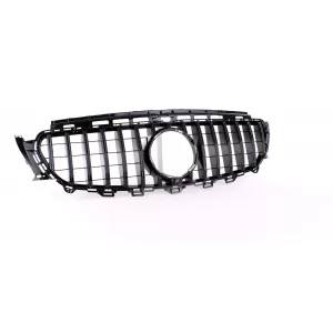 Sport radiator grille black gloss fits for Mercedes E W213 S213 C238 A238 16-20