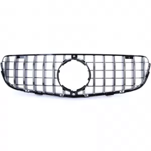 Paraurti anteriore sportivo con griglia adatto per Mercedes GLC SUV X253 15-19-image-6264110