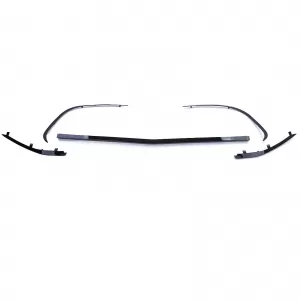 Paraurti anteriore sportivo con griglia adatto per Mercedes GLC SUV X253 15-19-image-6264114