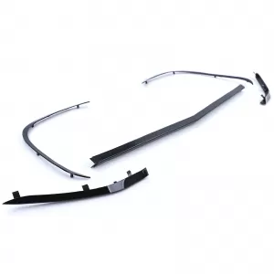 Paraurti anteriore sportivo con griglia adatto per Mercedes GLC SUV X253 15-19-image-6264115
