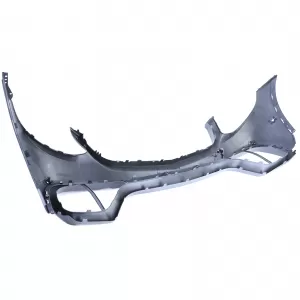 Paraurti anteriore sportivo con griglia adatto per Mercedes GLC SUV X253 15-19-image-6264117