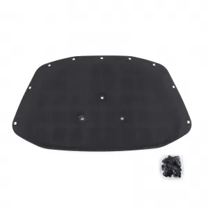 Insulation mat for engine hood with clips for Skoda Octavia II 1Z 04-13