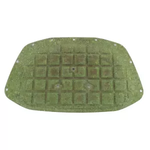 Insulation mat for engine hood with clips for Skoda Octavia II 1Z 04-13