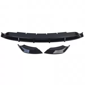 Labbro spoiler anteriore lucido nero adatto per Mercedes GLC X254 C524 dal 2023-image-6264198