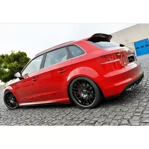 image-48-Audi A3 8V HB S3/Sline Max Cap spoiler, zongoralakk fekete, vákumozott műanyag / 2012-2019