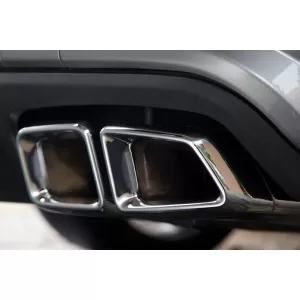 Terminali di scarico tipo E63 adatti per Mercedes E-Class W212 2009-2014, CLS C218 2011-2018, S-Class W221 2005-2013, C-Class W204 2007-2014-image-6264371