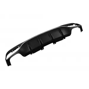 Diffusore Design Tipo A con terminali cromati adatto per paraurti posteriore per Mercedes GLS X166 2015-2019 -oo--oo--image-6264379