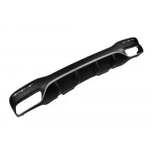 Diffusore Design Tipo A con terminali cromati adatto per paraurti posteriore per Mercedes GLS X166 2015-2019 -oo--oo--image-6264380