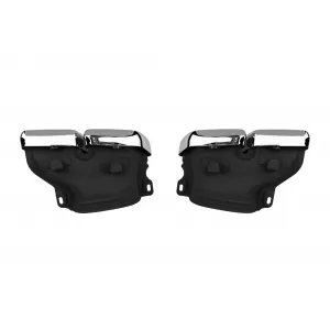 Diffusore Design Tipo A con terminali cromati adatto per paraurti posteriore per Mercedes GLS X166 2015-2019 -oo--oo--image-6264385