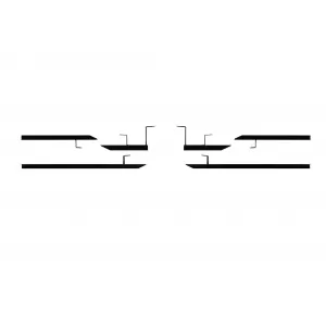 Pedane laterali adatte per Nissan Qashqai 2007-2012-image-6264440