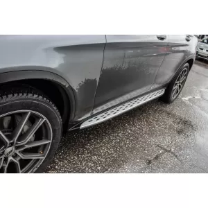 Pedane laterali adatte per Mercedes GLC SUV X253, GLC Coupe C253 2015-2022-image-6264470