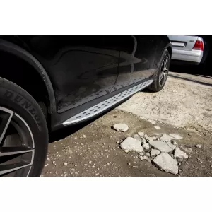 Pedane laterali adatte per Mercedes GLC SUV X253, GLC Coupe C253 2015-2022-image-6264478
