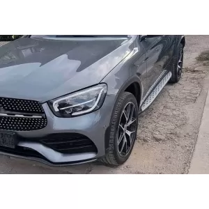 Pedane laterali adatte per Mercedes GLC SUV X253, GLC Coupe C253 2015-2022-image-6264489
