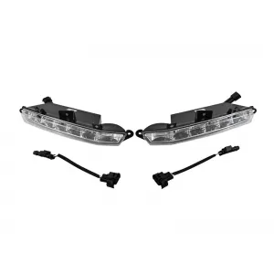 image-19-Fari diurni specifici adatti per paraurti anteriore tipo A Design E63 per Mercedes E-Class W212 2009-2013