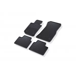 Specific rubber mats suitable for Geyer & Hosaja for BMW 3 G20, G21 after 2019, 4-piece set, black color