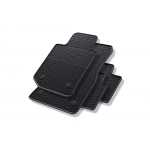 Specific rubber mats suitable for Geyer & Hosaja for BMW 3 G20, G21 after 2019, 4-piece set, black color