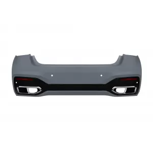 Pacchetto G12 Facelift adatto per BMW Serie 7 G12 a passo lungo 2016-2018 con elementi in cromo-image-6264733