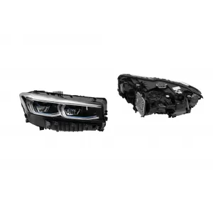 Pacchetto G12 Facelift adatto per BMW Serie 7 G12 a passo lungo 2016-2018 con elementi in cromo-image-6264748