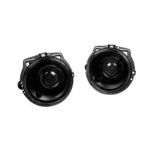 Tuning headlight set suitable for Mercedes G-Class W463 1989-2006 with black base, left and right