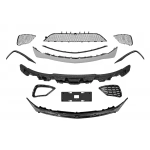 Un pacchetto di design tipo S63 adatto per Mercedes Classe S W222 2013-2017, senza minigonne laterali-image-6264801