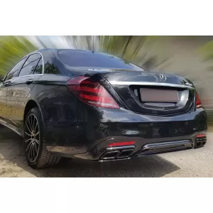 Un pacchetto di design tipo S63 adatto per Mercedes S-Class W222 2017-2020, con long base side skirts-image-6264822