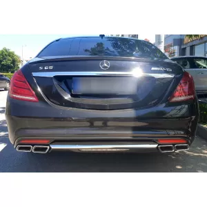 Un pacchetto di design tipo S65 adatto per Mercedes S-Class W222 2013-2017, senza minigonne laterali-image-6264843